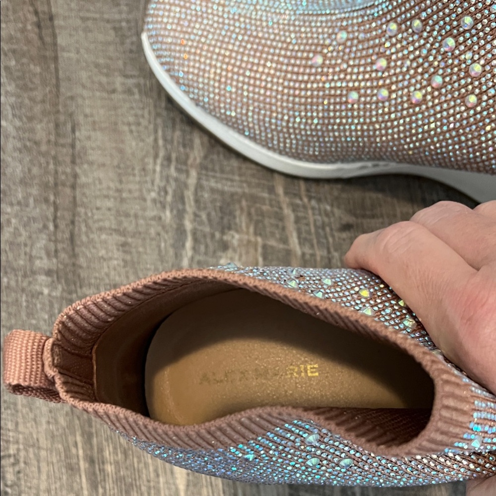 Alex Marie Rose Gold Women's Slip-On Sneakers size 10 - Picture 5 of 6